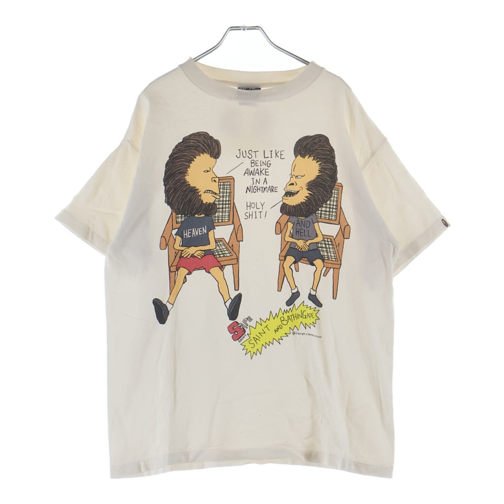 SAINT MICHAEL(セントマイケル) 23SS ×A BATHING APE AP-SS TEE/HVN