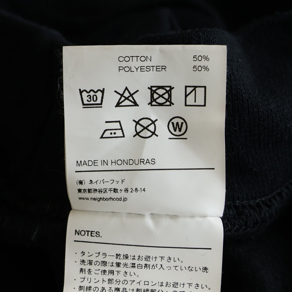 NEIGHBORHOOD(ネイバーフッド) 18AW ×FRAGMENT DESIGN SLUMBERS/CE-HOODED LS フラグメントデザイン スランバーズ プルオーバーフーディー パーカー ブラック 182LBFRN-CSM01S