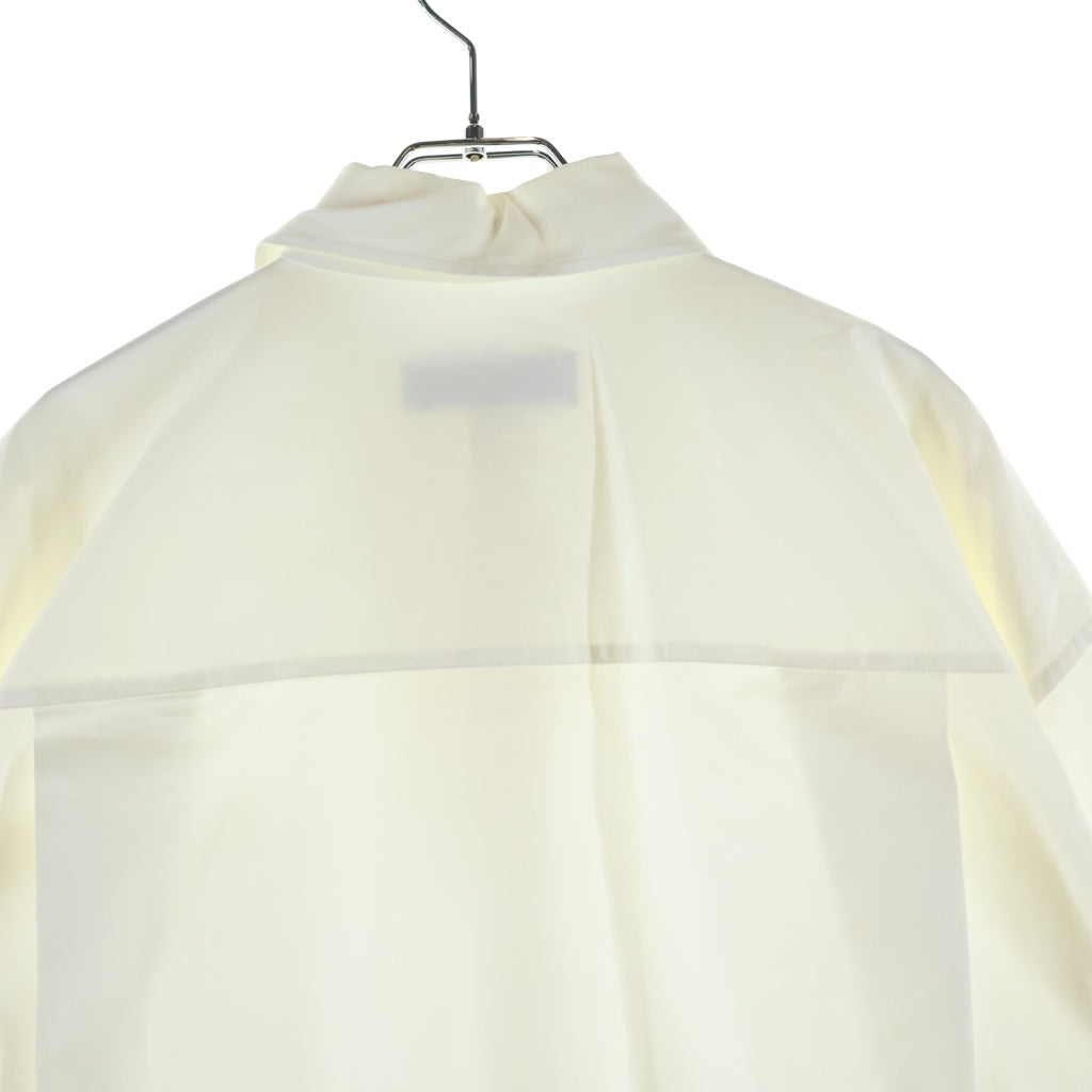 BALENCIAGA(バレンシアガ) スカーフカラー コットン 長袖シャツ ホワイト 479880