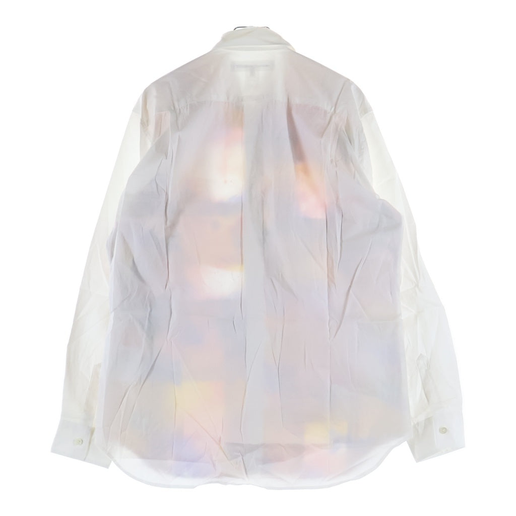 COMME des GARCONS SHIRT(コムデギャルソンシャツ) 20AW ×FUTURA フゥーチュラ 総柄 パッチワーク コットン 長袖シャツ マルチカラー W28035