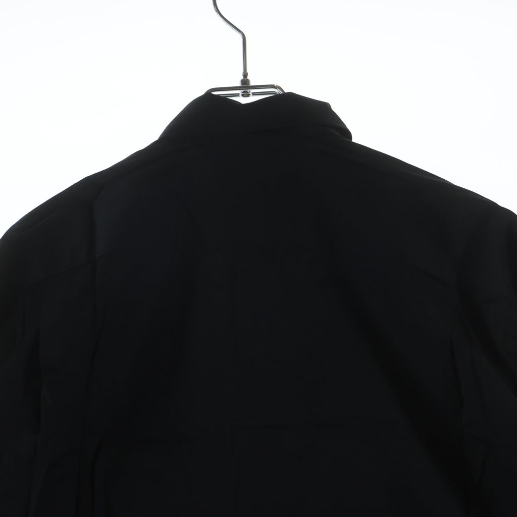 COMME des GARCONS SHIRT(コムデギャルソンシャツ) 20AW ×FUTURA フゥーチュラ 総柄 パッチワーク コットン 長袖シャツ ブラック W28035