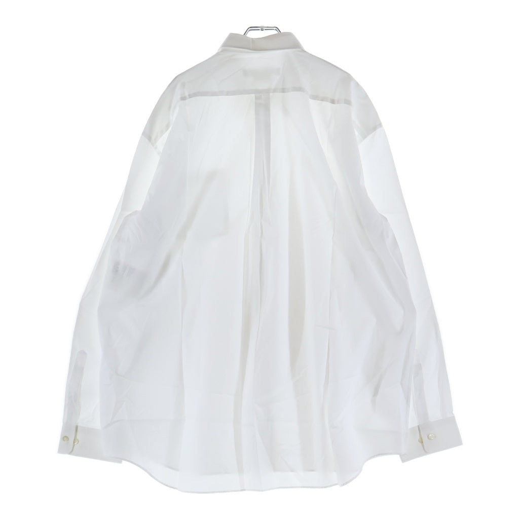 COMME des GARCONS COMME des GARCONS(コムデギャルソンコムデギャルソン) 24SS AD2023 長袖コットンボタンシャツ レディース ホワイト RM-B013