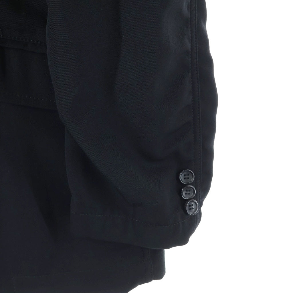COMME des GARCONS HOMME(コムデギャルソンオム) 21AW AD2021 ウールギャバジン 2Bテーラードジャケット ブラック HH-J101
