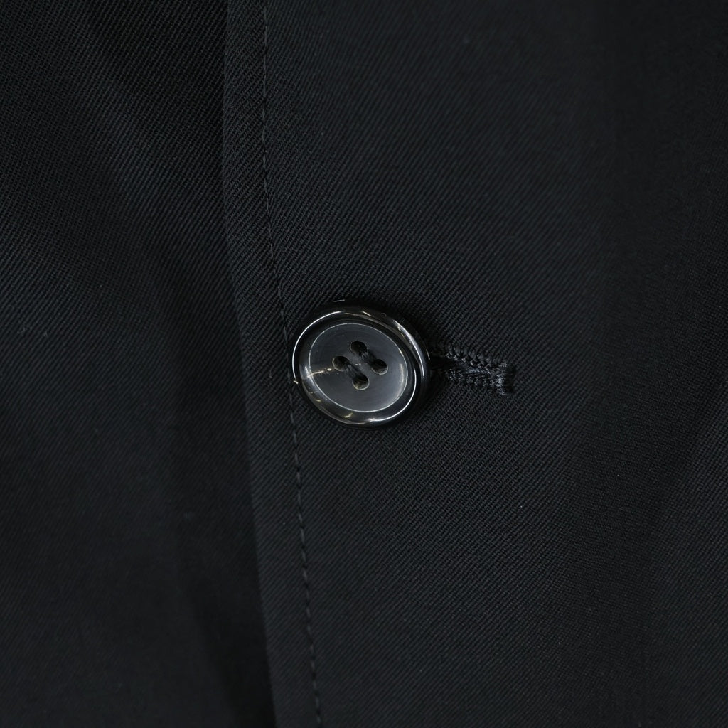COMME des GARCONS HOMME(コムデギャルソンオム) 21AW AD2021 ウールギャバジン 2Bテーラードジャケット ブラック HH-J101
