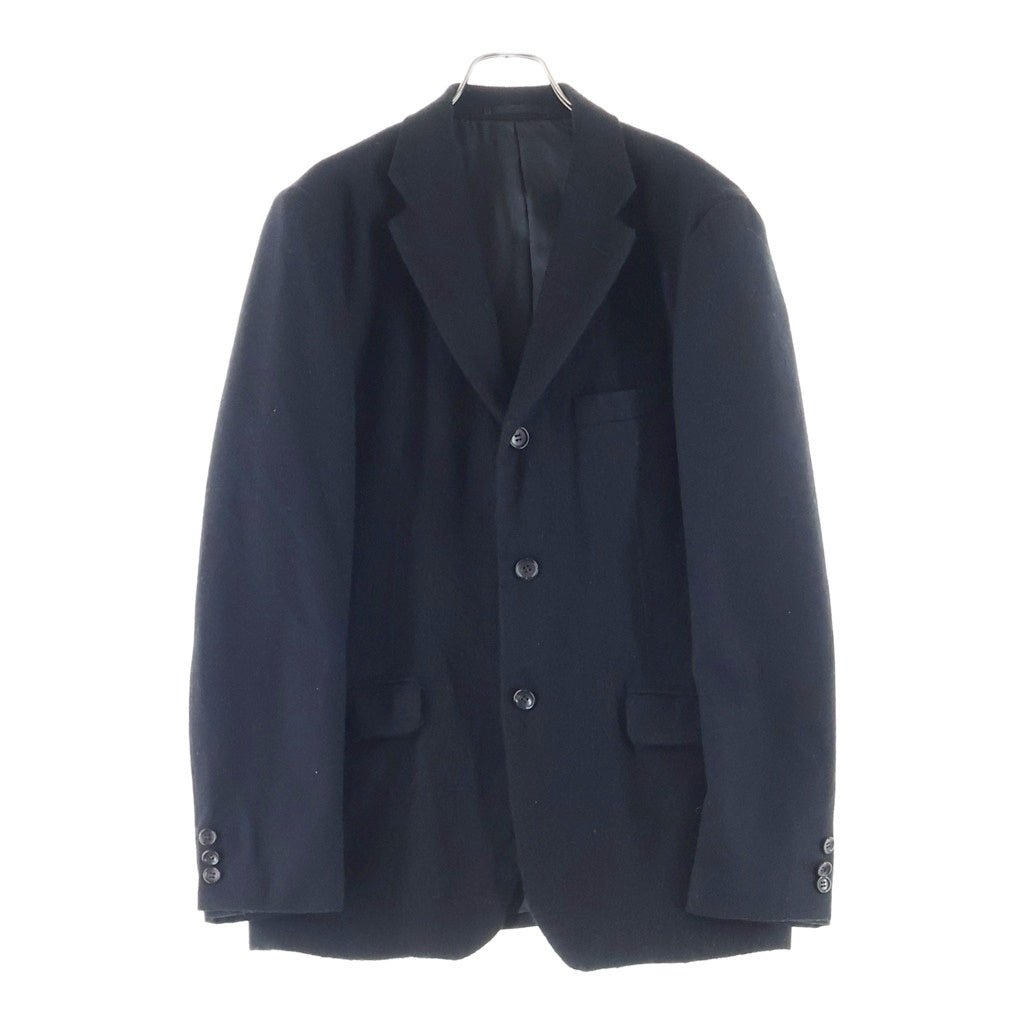 COMME des GARCONS HOMME(コムデギャルソンオム) 19AW AD2019 ウール縮絨 3Bテーラードジャケット ブラック HD-J035