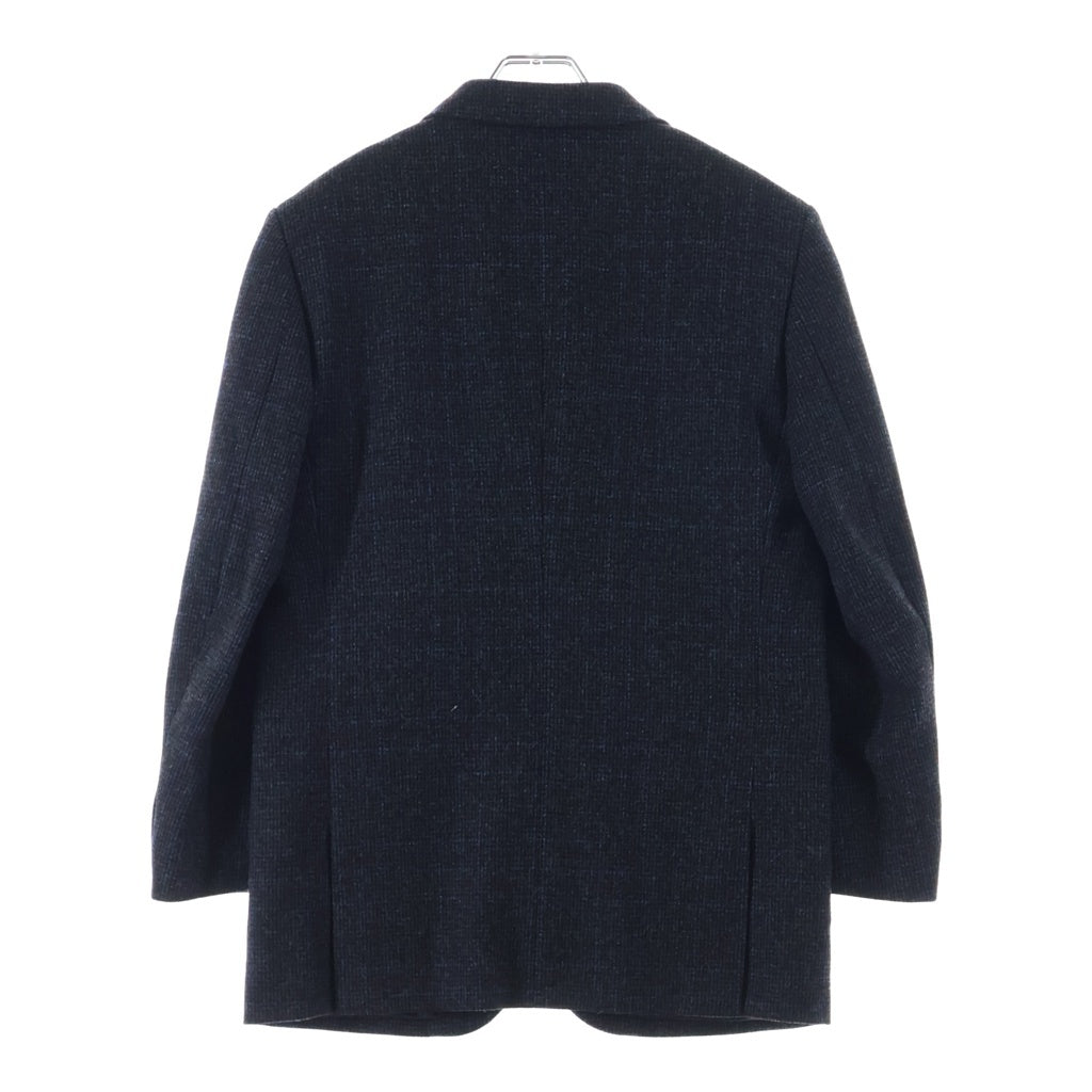 COMME des GARCONS HOMME DEUX(コムデギャルソン オムドゥ) 24AW AD2024 千鳥格子柄 セットアップスーツ 3Bウールテーラードジャケット 1タック テーパードウールスラックス グレー DN-J033/DN-P034
