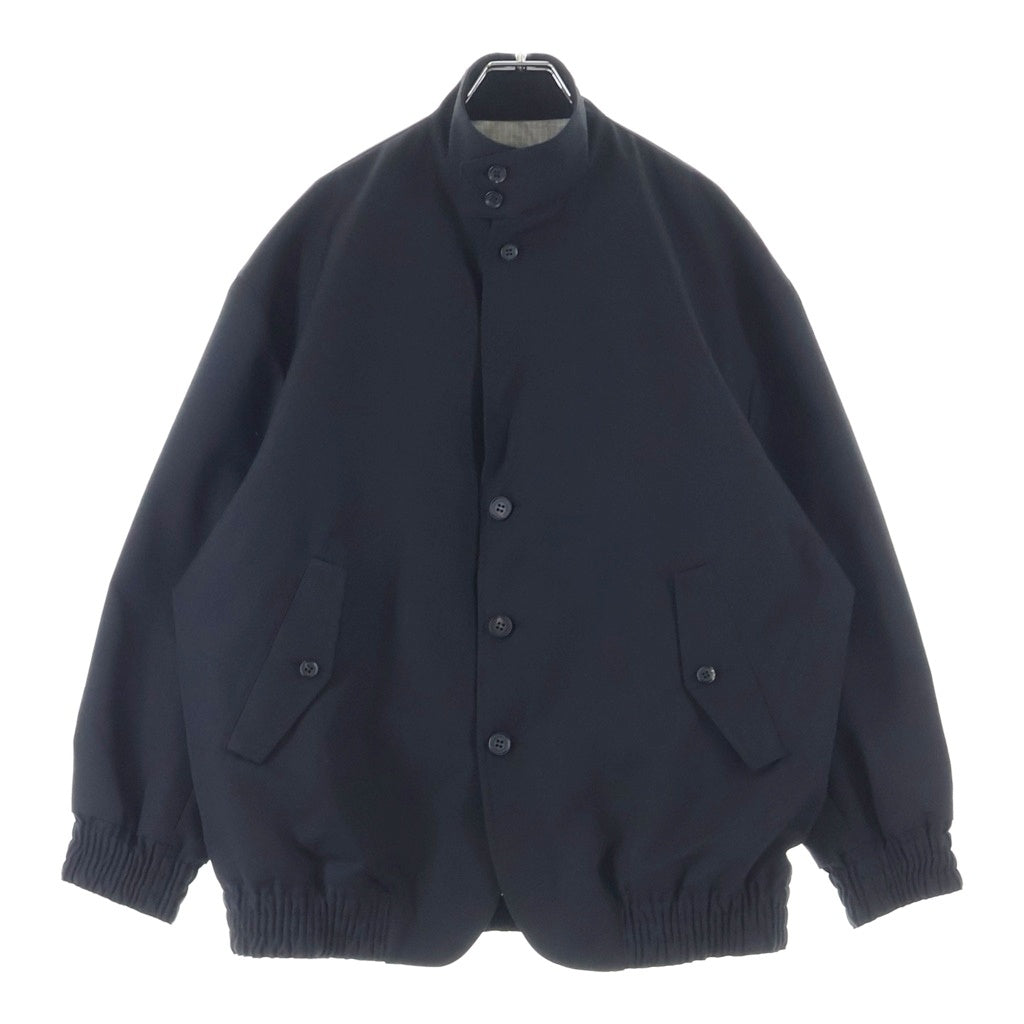 COMME des GARCONS HOMME(コムデギャルソンオム) 24SS AD2023 モヘア混 ウールテーラードジャケット スウィングトップ ブルゾン ブラック HM-J002