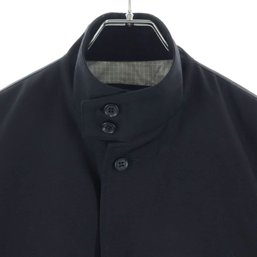 COMME des GARCONS HOMME(コムデギャルソンオム) 24SS AD2023 モヘア混 ウールテーラードジャケット スウィングトップ ブルゾン ブラック HM-J002