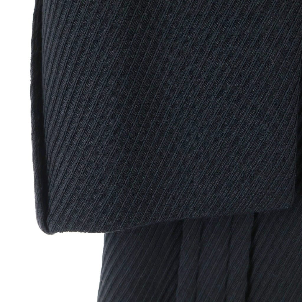 COMME des GARCONS HOMME DEUX(コムデギャルソン オムドゥ) 20AW AD2020 プリーツ ウール2Bテーラードジャケット ブラック DF-J035