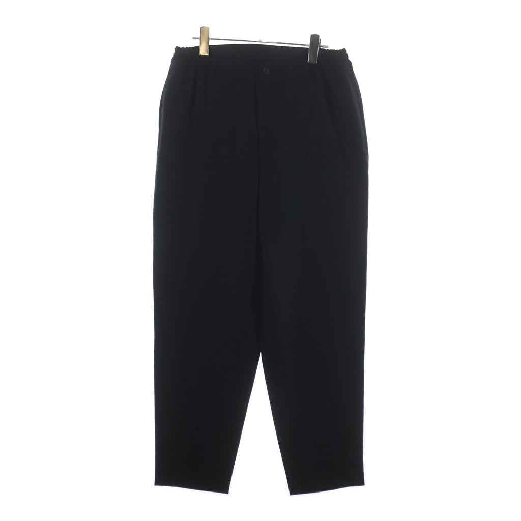 COMME des GARCONS HOMME DEUX(コムデギャルソン オムドゥ) AD2023 ウールセットアップスーツ 3Bテーラードジャケット ノータックイージースラックスパンツ ブラック DL-J025/DL-P028