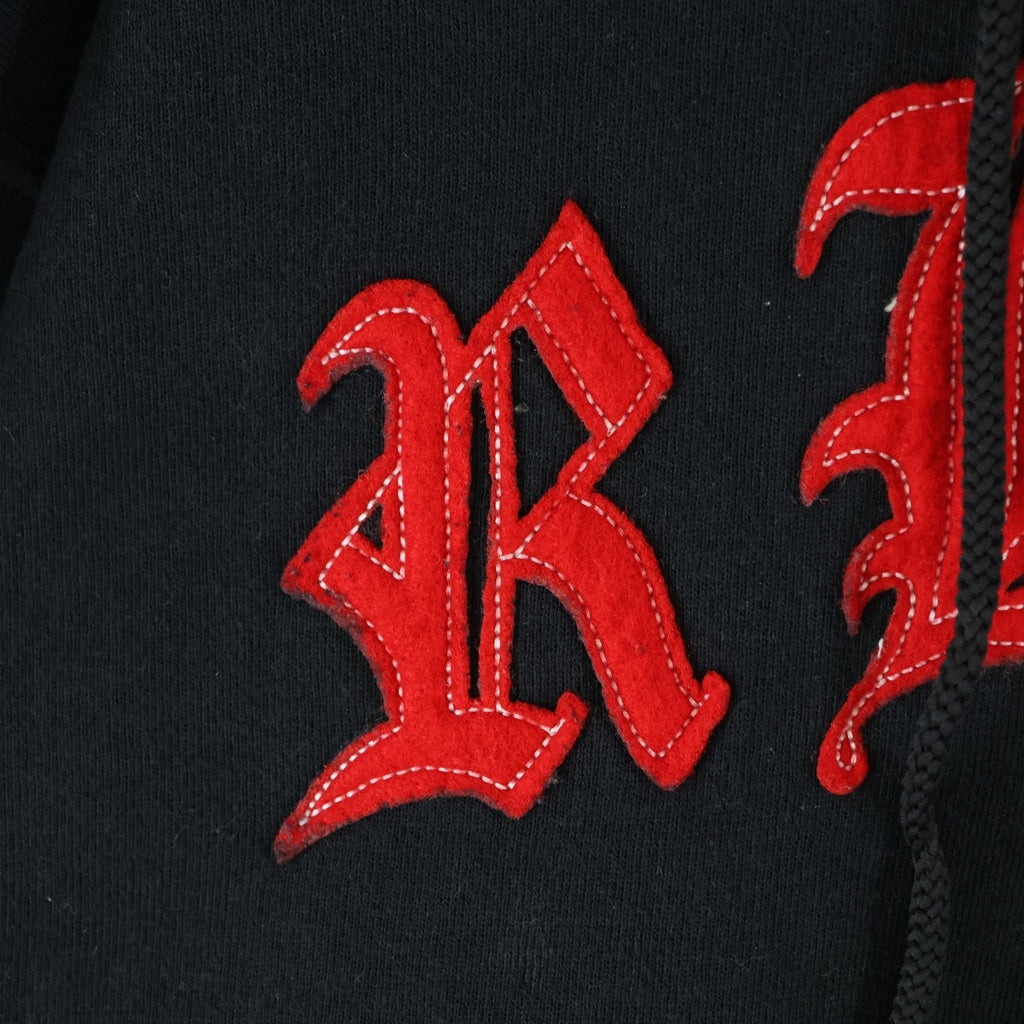 VINTAGE(ヴィンテージ) 00S VINTAGE RED HOT CHILI PEPPERS ZIP UP HOODIE ALSTYLE ヴィンテージ レッドホットチリペッパーズ フロントワッペン刺繍 ジップアップスウェットパーカー