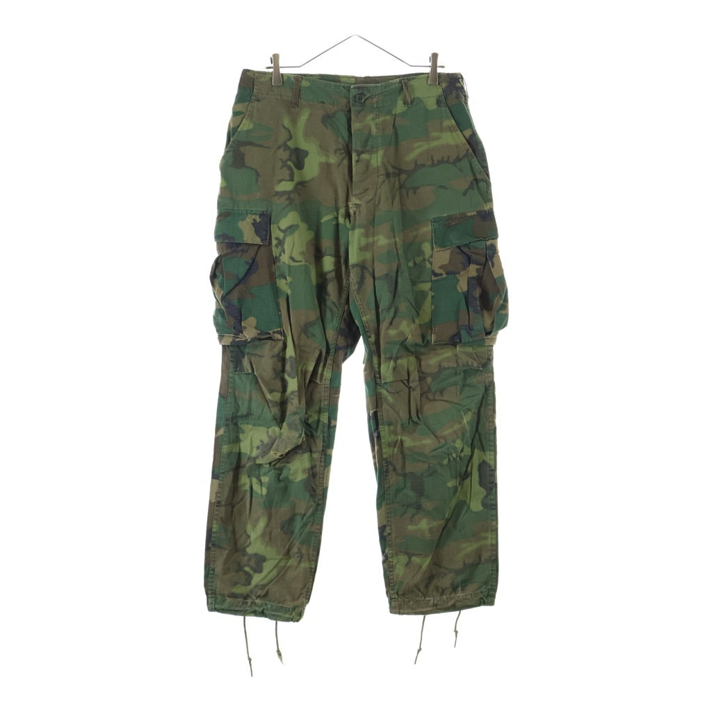 VINTAGE(ヴィンテージ) 70S VINTAGE U.S.ARMY ERDL CARGO PANTS ヴィンテージ ユーエスアーミー 米国陸軍 グリーンリーフカモ リップストップ カーゴパンツ グリーン