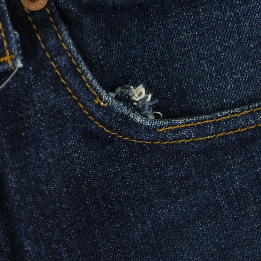 SUPREME(シュプリーム) Rigid Slim Jean USA製 リジット ボタンフライ スリムデニムパンツ インディゴ