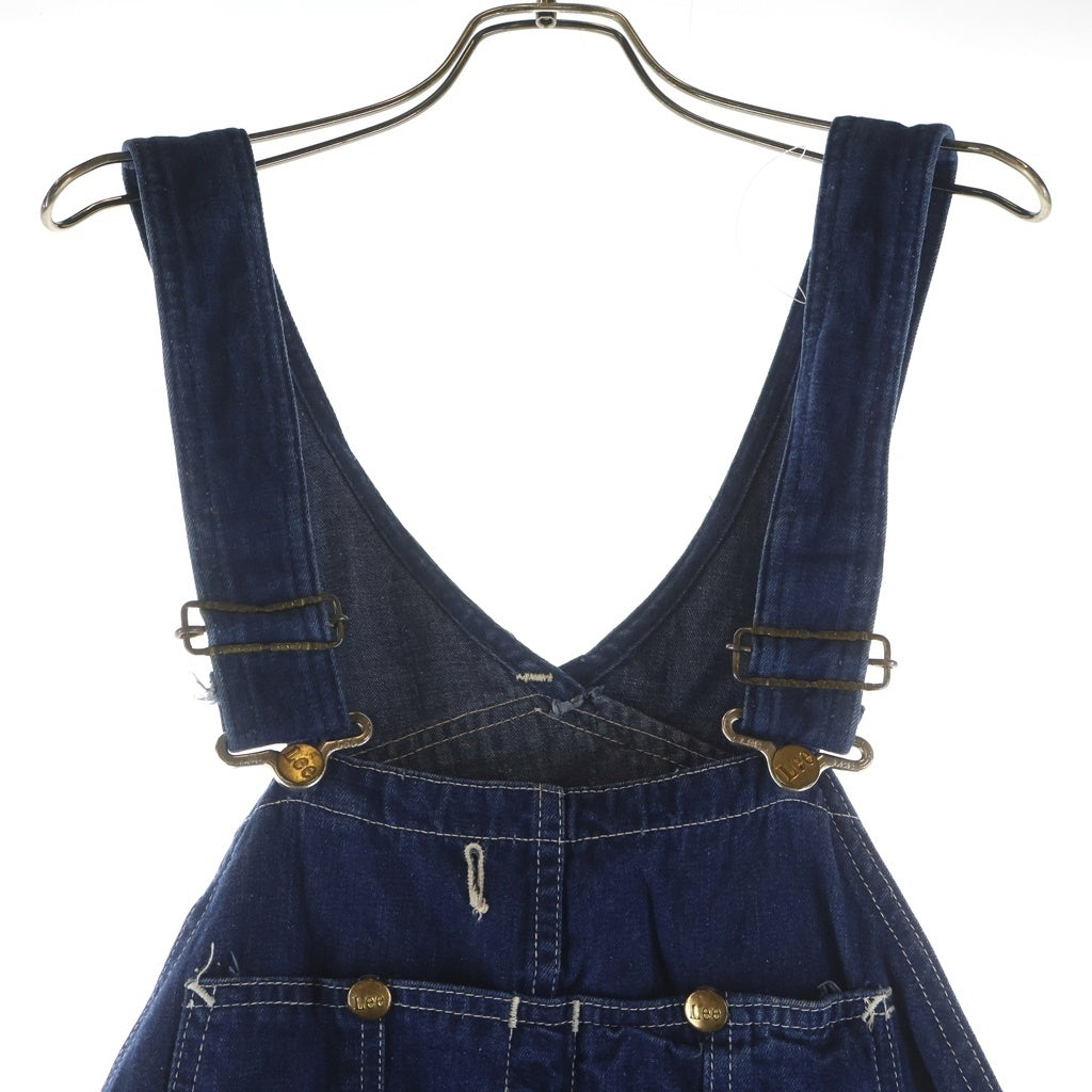 LEE(リー) 70S VINTAGE 91-SB JELTDENIM OVERALL ヴィンテージ ジェルトデニム ユニオンチケット付 デニムオーバーオール インディゴ