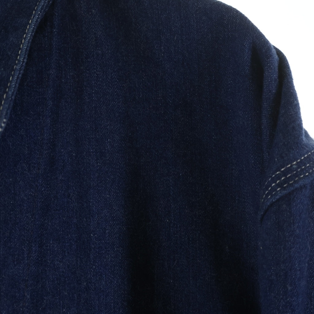 LEE(リー) 91-J JELT DENIM 復刻 ジェルトデニム ユニオンチケット付 カバーオール インディゴ 2412
