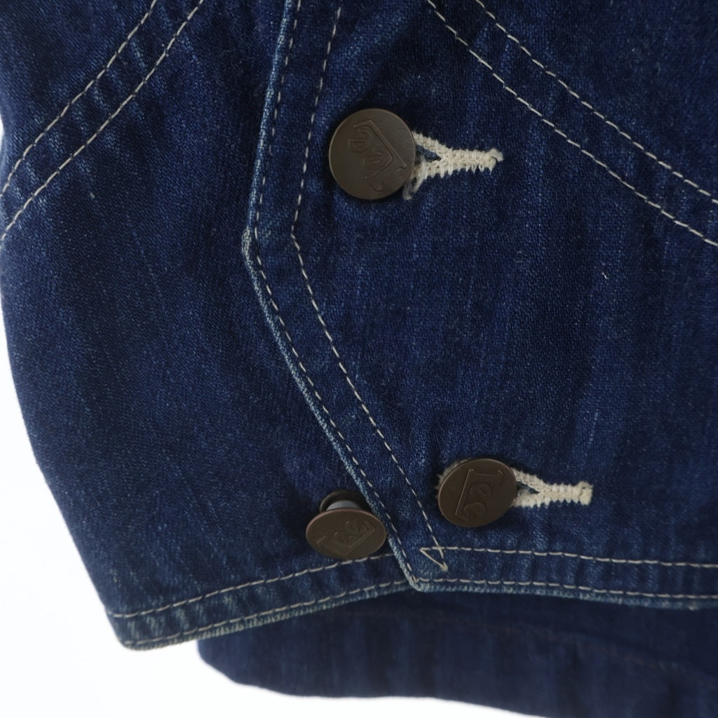 LEE(リー) 91-J JELT DENIM 復刻 ジェルトデニム ユニオンチケット付 カバーオール インディゴ 2412