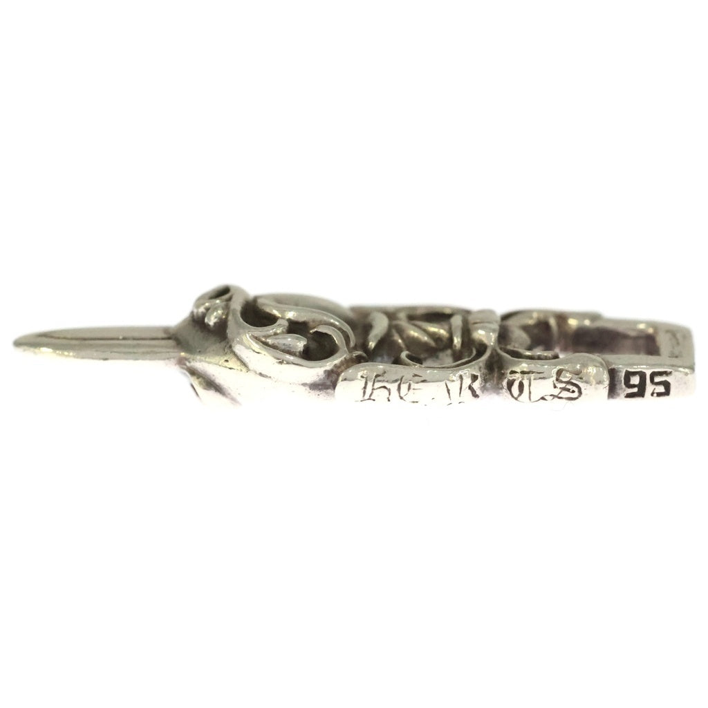 CHROME HEARTS(クロムハーツ) DAGGER HEART ダガーハート ペンダントトップ シルバー BCA243