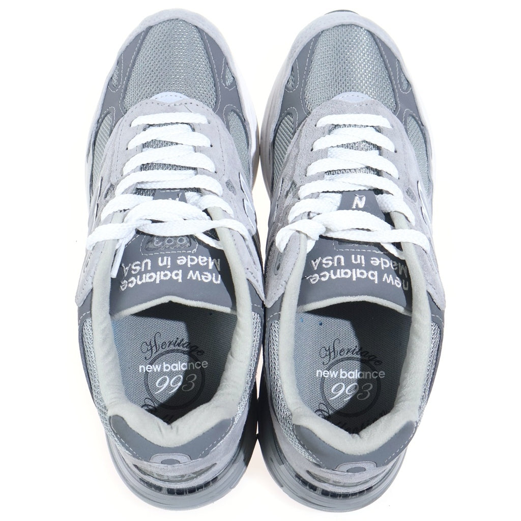 New Balance(ニューバランス) MR993GL スウェード ローカットスニーカー グレー US9/27cm