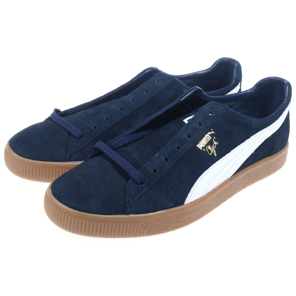 PUMA(プーマ) ×BILLYS CLYDE MIJ ビリーズ クライド レザー ローカットスニーカー ネイビー US12/30cm 395759-01
