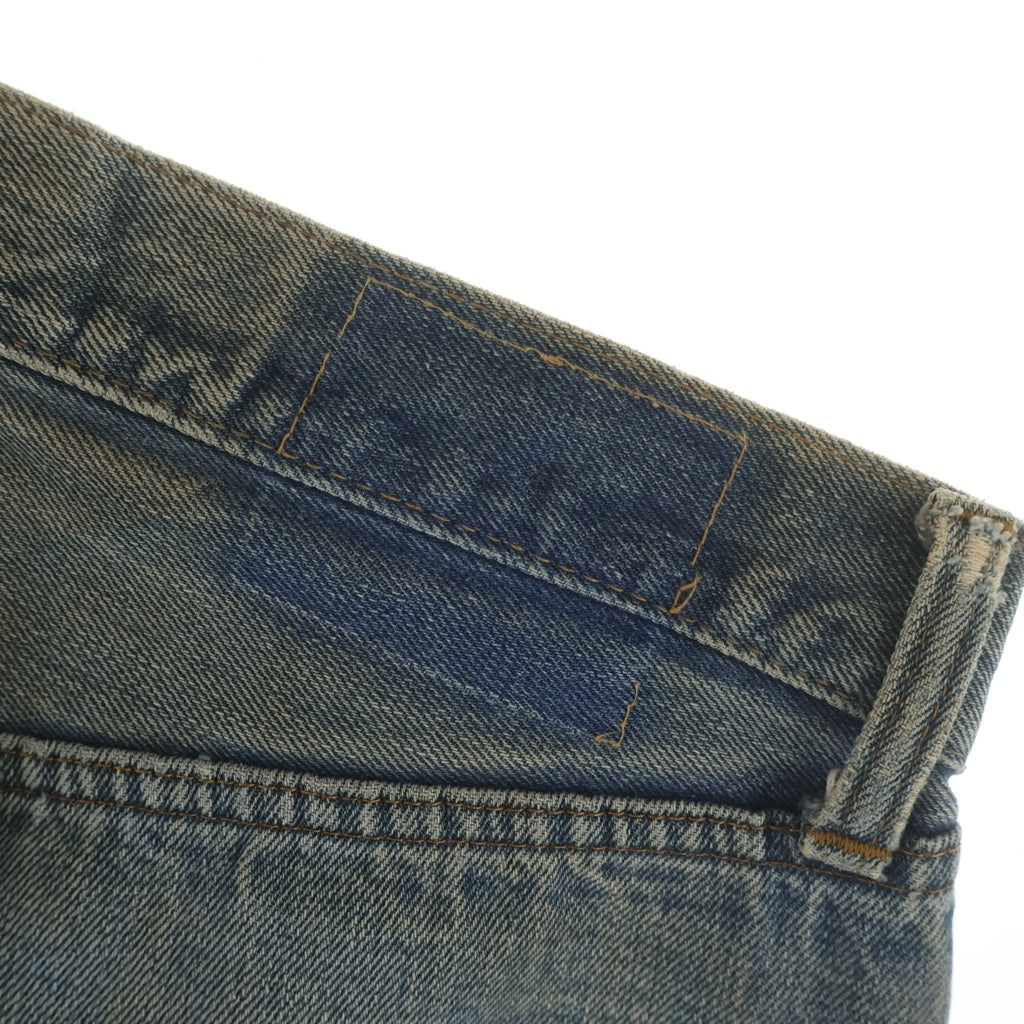 Levi's(リーバイス) 70S VINTAGE 501 66前期 ボタン裏刻印6 スモールe 並行ステッチ ボタンフライ ストレートデニムパンツ インディゴ