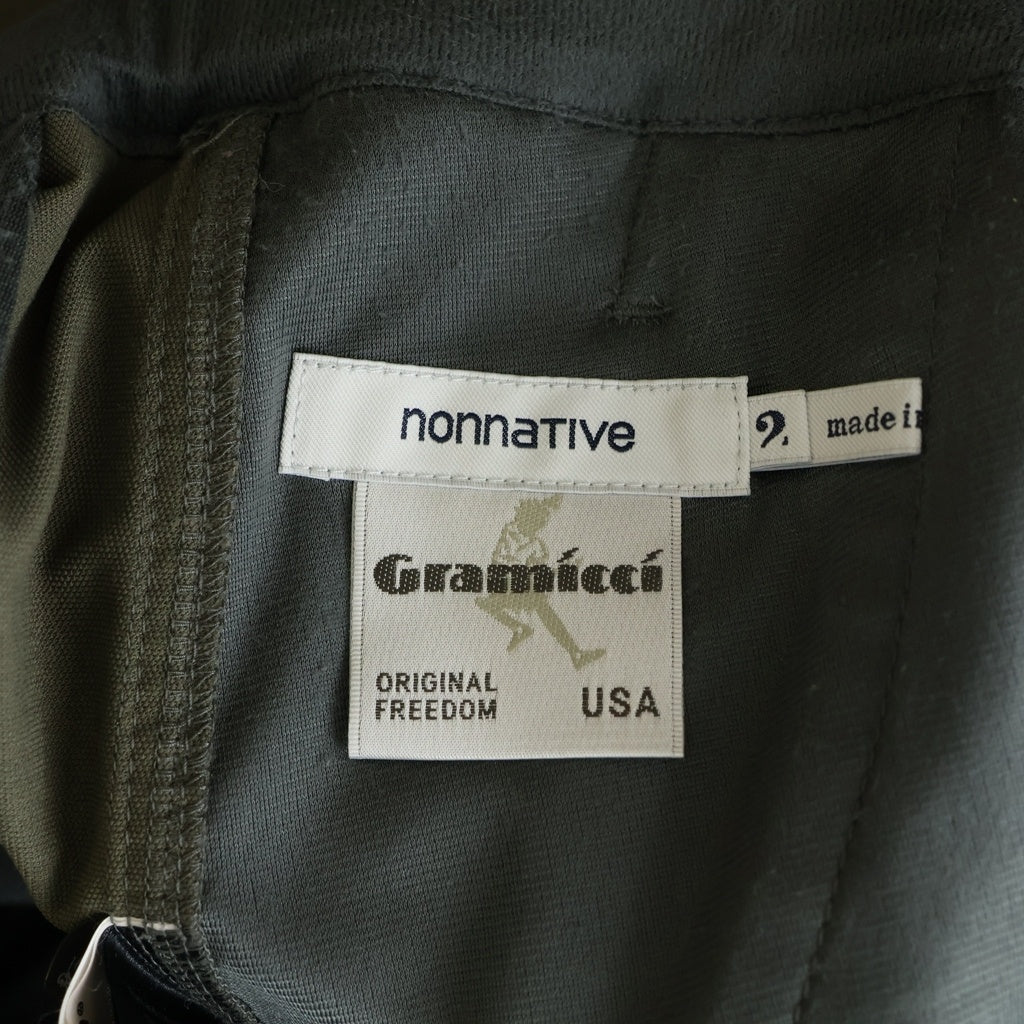 nonnative(ノンネイティブ) 22SS ×GRAMICCI CLIMBER EASY PANTS POLY TWILL Pliantex グラミチ ポリツイル クライマーイージーパンツ カーキ NN-P3854