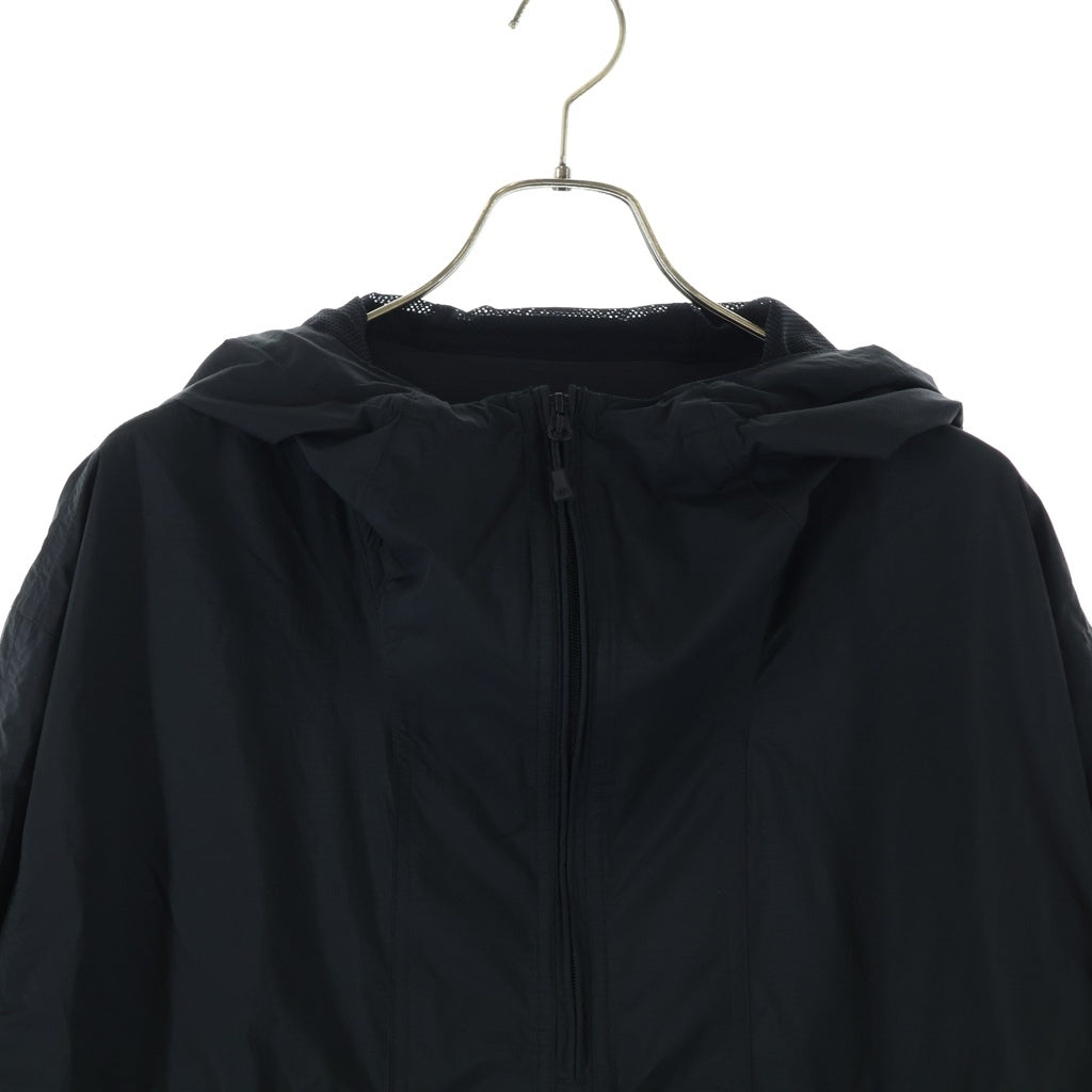 DAIWA PIER39(ダイワ ピアサーティナイン) TECH TRAVEL ANORAK テックトラベル アノラック プルオーバーフーデッドジャケット ブラック BJ-61025