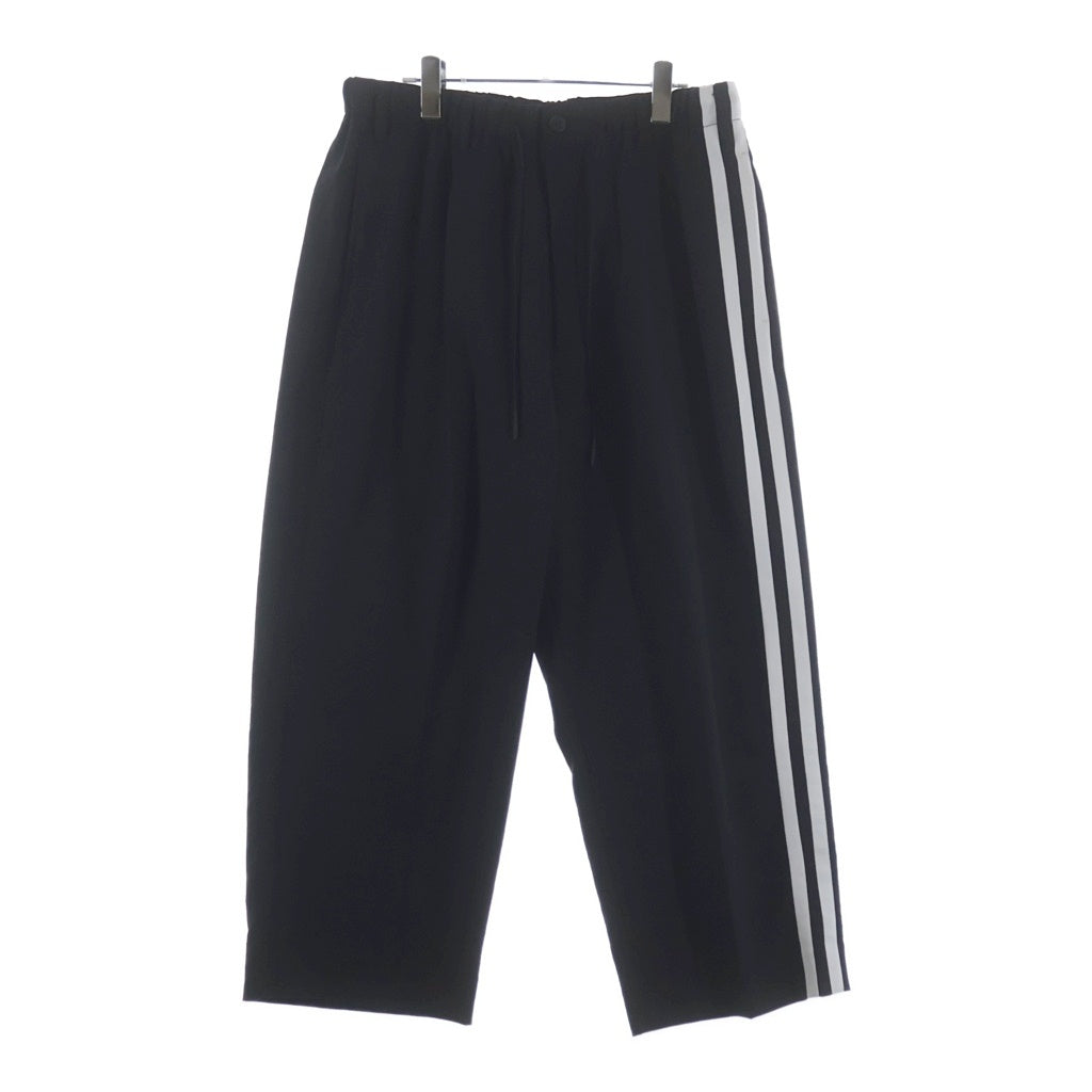 Y-3(ワイスリー) M CH1 ELEGANT 3 STRIPE PANTS エレガント サイド3ストライプ ワイドスラックスパンツ ブラック HG6082