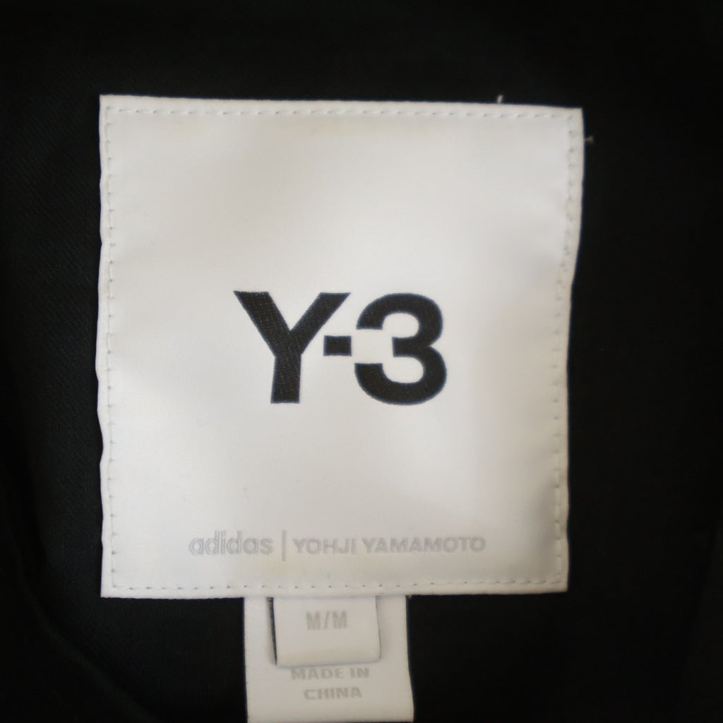 Y-3(ワイスリー) M CH1 ELEGANT 3 STRIPE PANTS エレガント サイド3ストライプ ワイドスラックスパンツ ブラック HG6082