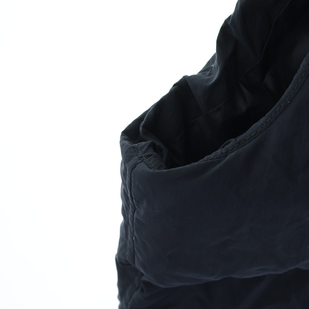 MM6 Maison Margiela(エムエムシックスメゾンマルジェラ) 八の字 ジップアップキルティング ダウンベスト ブラック S52FB0075 S76536