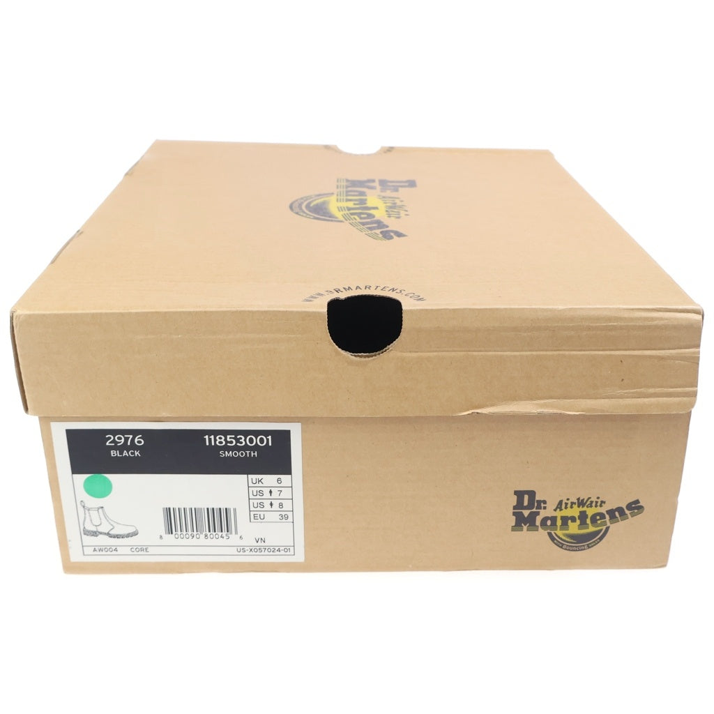 Dr.Martens(ドクターマーチン) 2976 CHELSEA BOOT 11853001 レザー サイドゴア チェルシーブーツ ブラック レディース 11853001