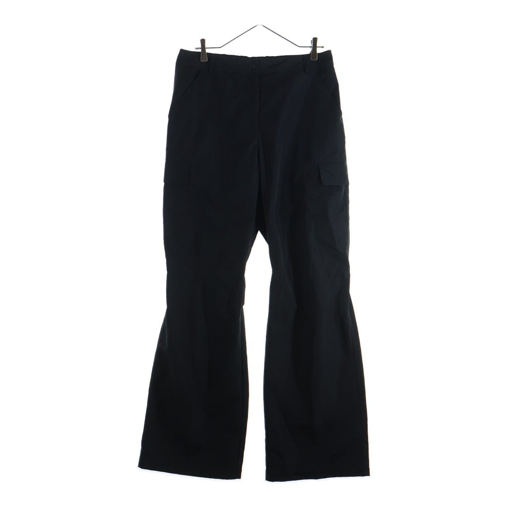 OUR LEGACY(アワーレガシー) ALLOY TROUSER ワイドシルエット ナイロンカーゴパンツ トラウザーズ ブラック W2234ABG