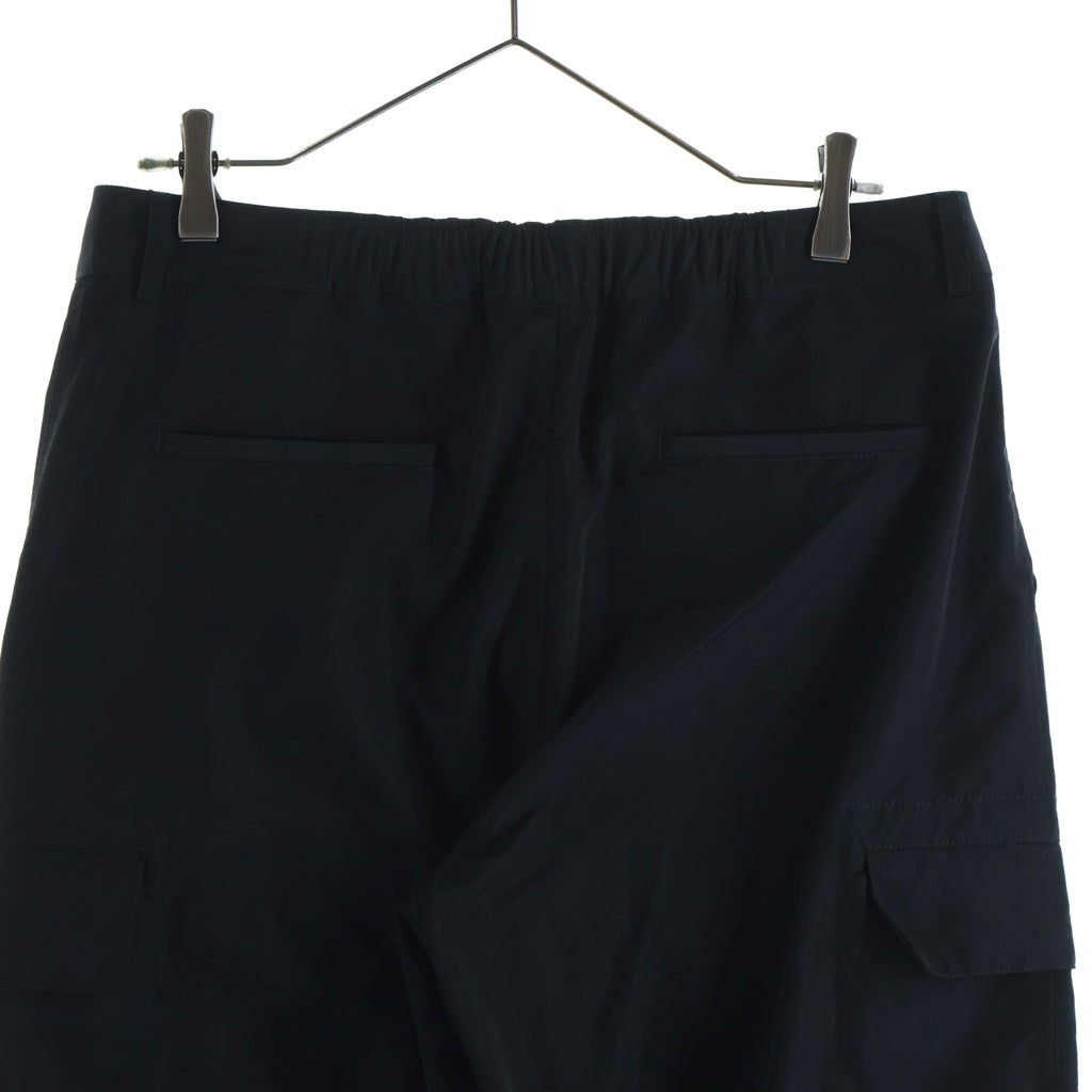 OUR LEGACY(アワーレガシー) ALLOY TROUSER ワイドシルエット ナイロンカーゴパンツ トラウザーズ ブラック W2234ABG