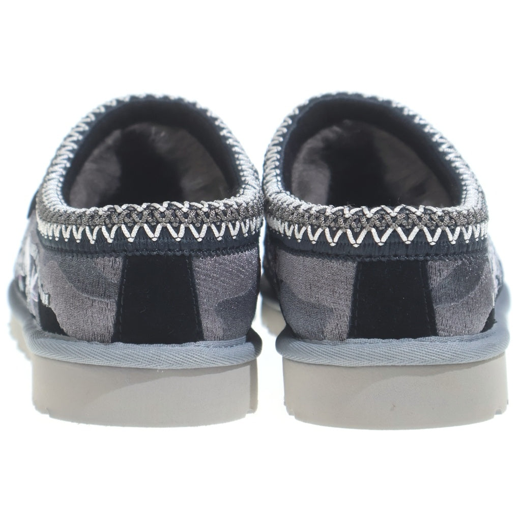 UGG(アグ) 24AW ×PALACE TASMAN SLIPPER BLACK CAMO パレス ブラックカモ 刺繍デザイン タスマンスリッパ ミュール ブラック/パープル 1172070-BKCA