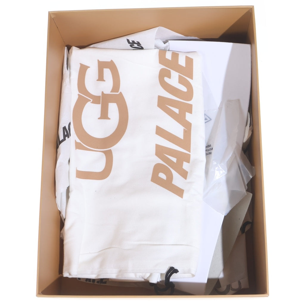 UGG(アグ) 24AW ×PALACE TASMAN SLIPPER BLACK CAMO パレス ブラックカモ 刺繍デザイン タスマンスリッパ ミュール ブラック/パープル 1172070-BKCA