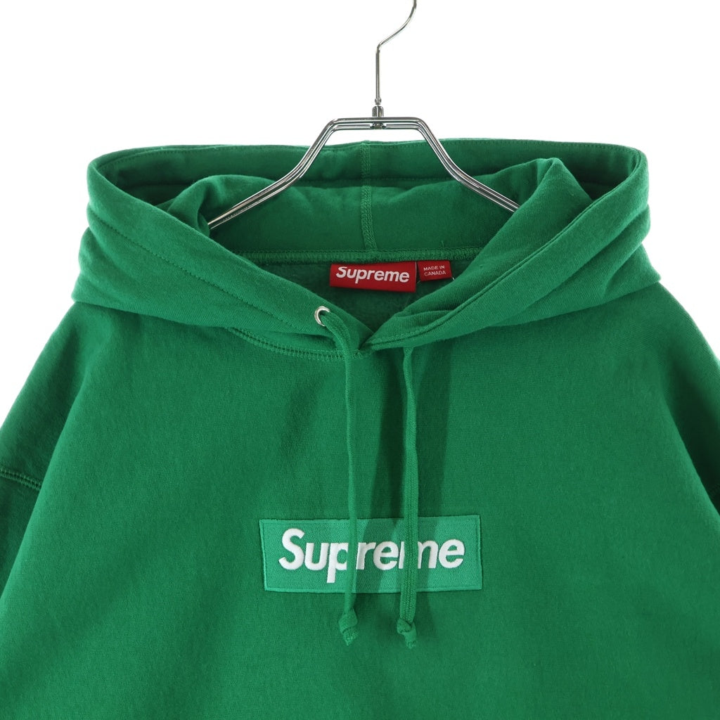 SUPREME(シュプリーム) 24AW Box Logo Hooded Sweatshirt ボックスロゴ スウェットプルオーバーパーカー フーディー グリーン
