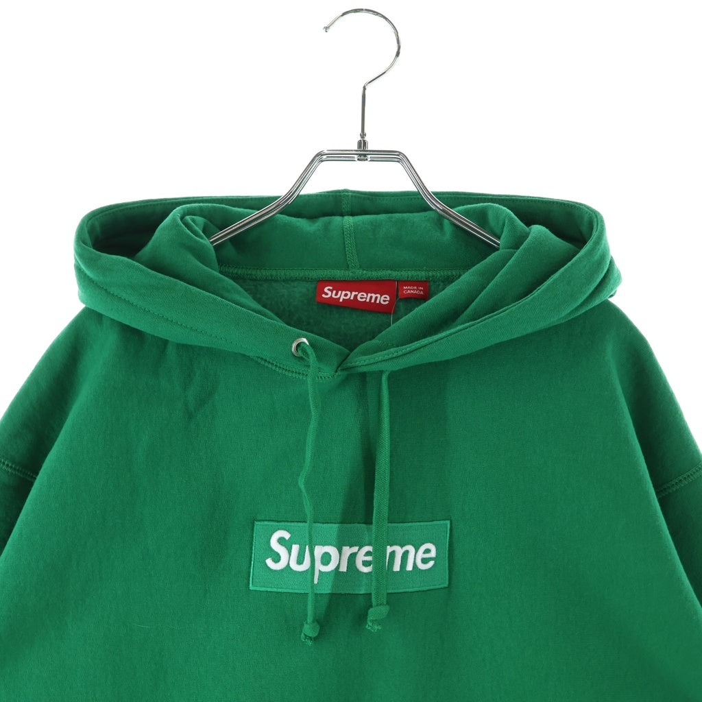 SUPREME(シュプリーム) 24AW Box Logo Hooded Sweatshirt ボックスロゴ スウェットプルオーバーパーカー フーディー グリーン