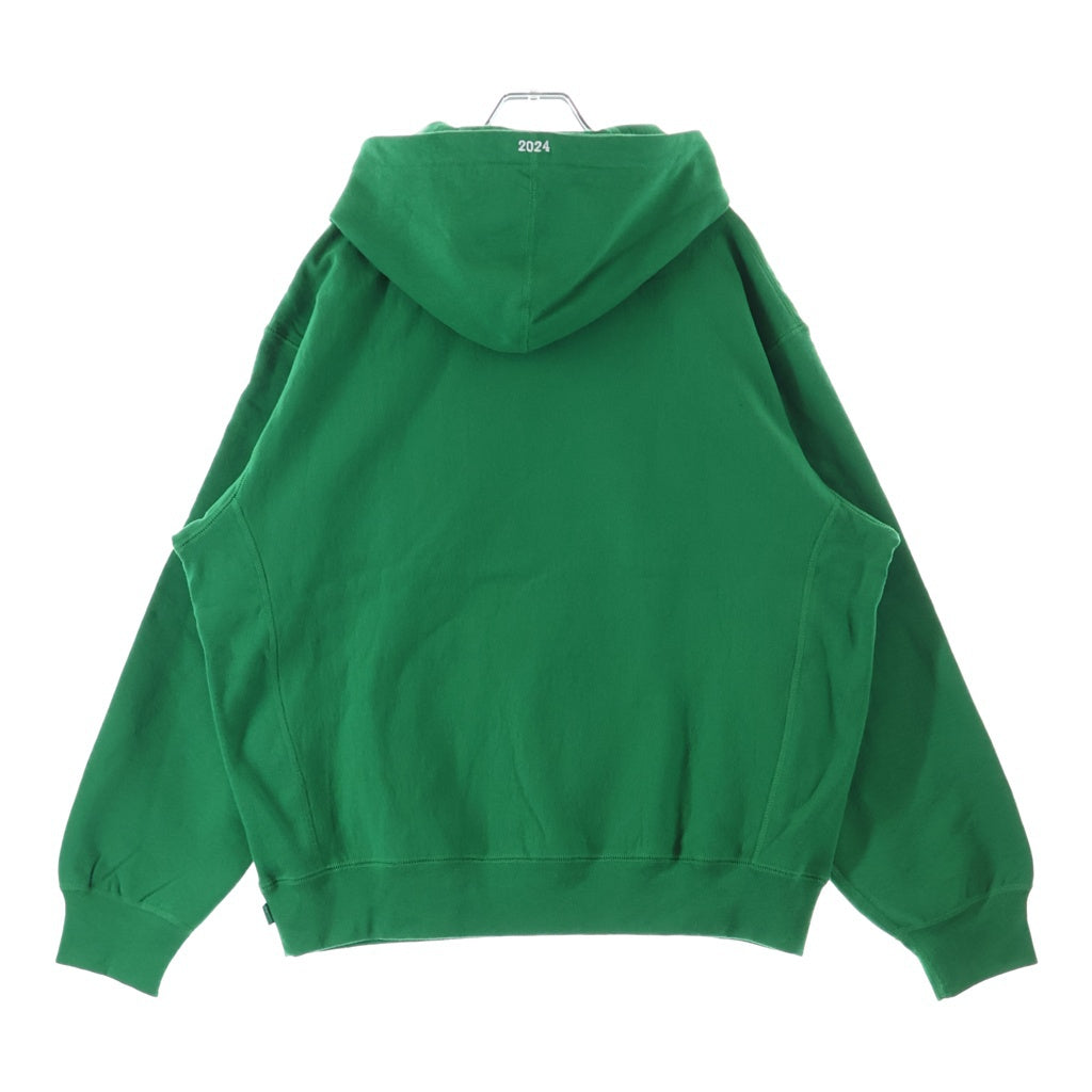 SUPREME(シュプリーム) 24AW Box Logo Hooded Sweatshirt ボックスロゴ スウェットプルオーバーパーカー フーディー グリーン