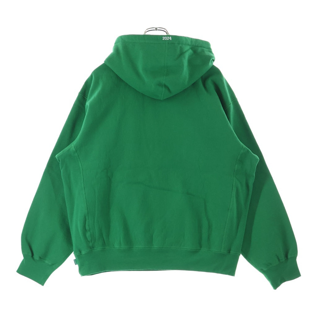 SUPREME(シュプリーム) 24AW Box Logo Hooded Sweatshirt ボックスロゴ スウェットプルオーバーパーカー フーディー グリーン