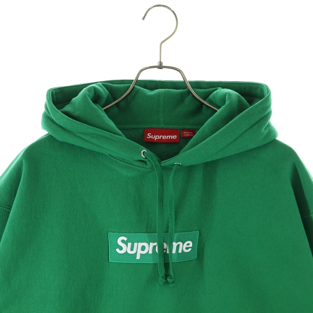 SUPREME(シュプリーム) 24AW Box Logo Hooded Sweatshirt ボックスロゴ スウェットプルオーバーパーカー フーディー グリーン