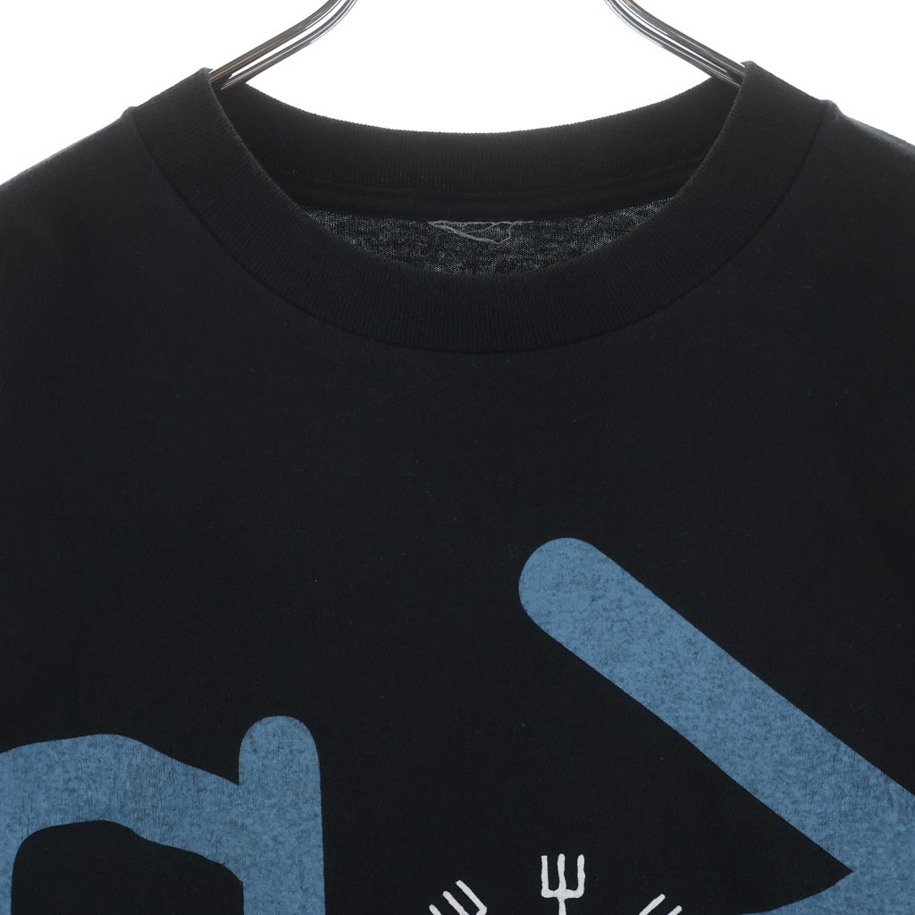 VINTAGE(ヴィンテージ) 90S NINE INCH NAILS DISSONANCE PERFORMANCE 1995 TEE ナインインチネイルズ パフォーマンス 両面プリントTシャツ 半袖クルーネックカットソー ブラック