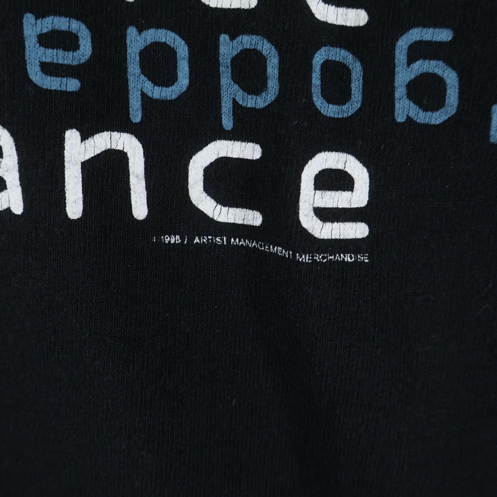 VINTAGE(ヴィンテージ) 90S NINE INCH NAILS DISSONANCE PERFORMANCE 1995 TEE ナインインチネイルズ パフォーマンス 両面プリントTシャツ 半袖クルーネックカットソー ブラック