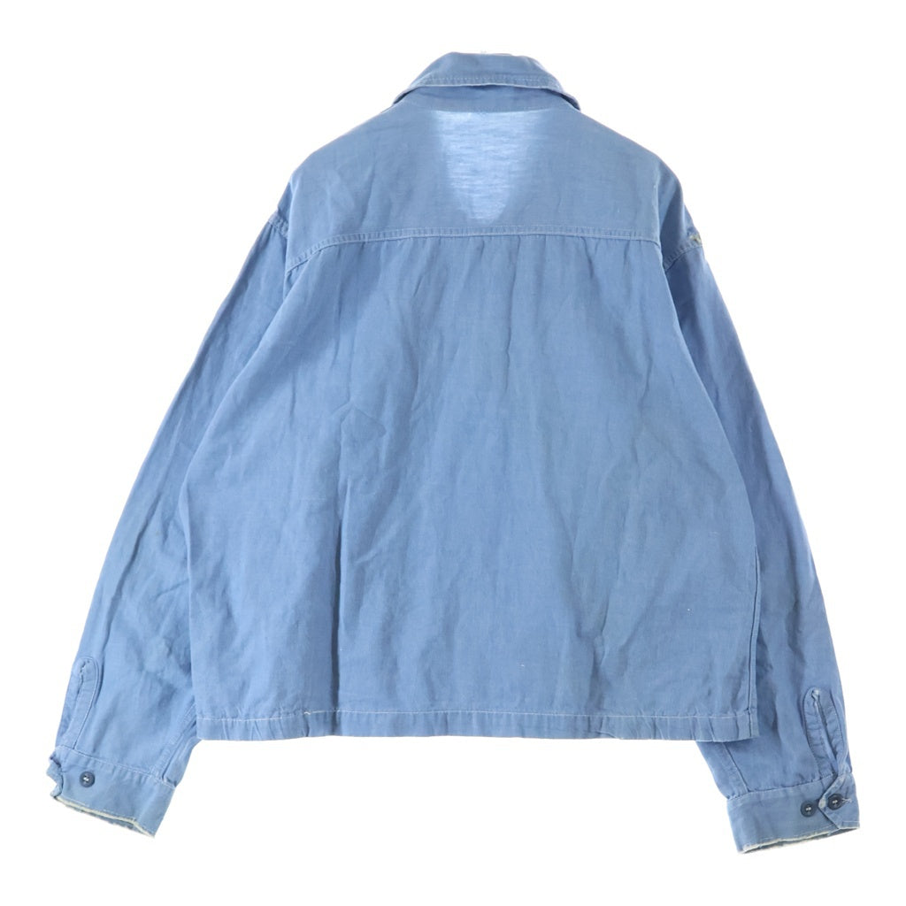 VINTAGE(ヴィンテージ) 50-60S VINTAGE COTTON DENIM JACKET ヴィンテージ CONMARジッパー コットンデニム ジップアップジャケット スウィングトップ ブルゾン インディゴ