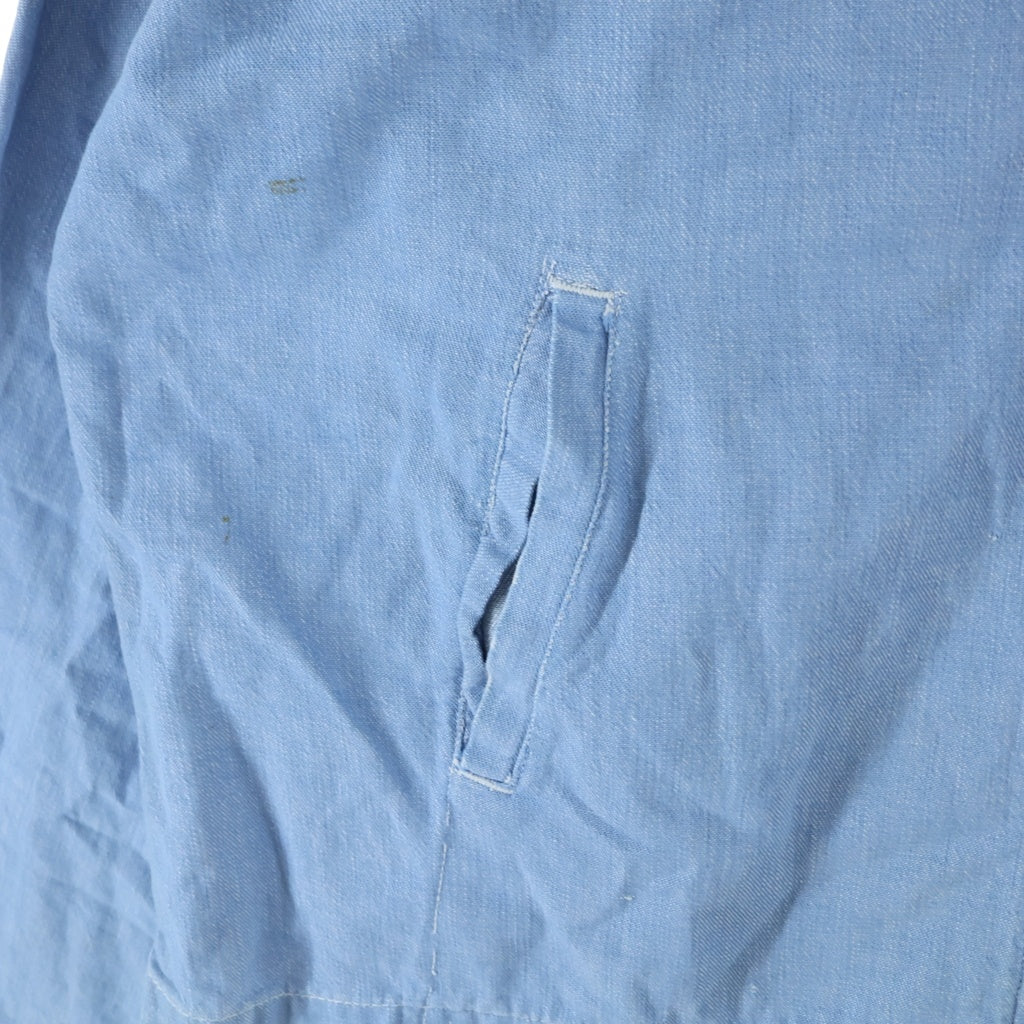 VINTAGE(ヴィンテージ) 50-60S VINTAGE COTTON DENIM JACKET ヴィンテージ CONMARジッパー コットンデニム ジップアップジャケット スウィングトップ ブルゾン インディゴ