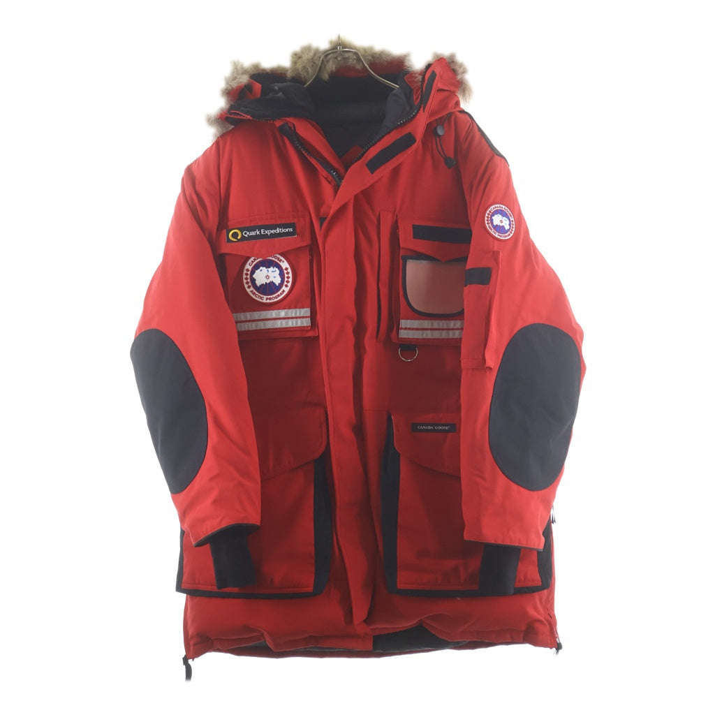 CANADA GOOSE(カナダグース) SNOW MANTRA PARKA スノーマントラ ファー付き フーデッドダウンジャケット レッド 9501M