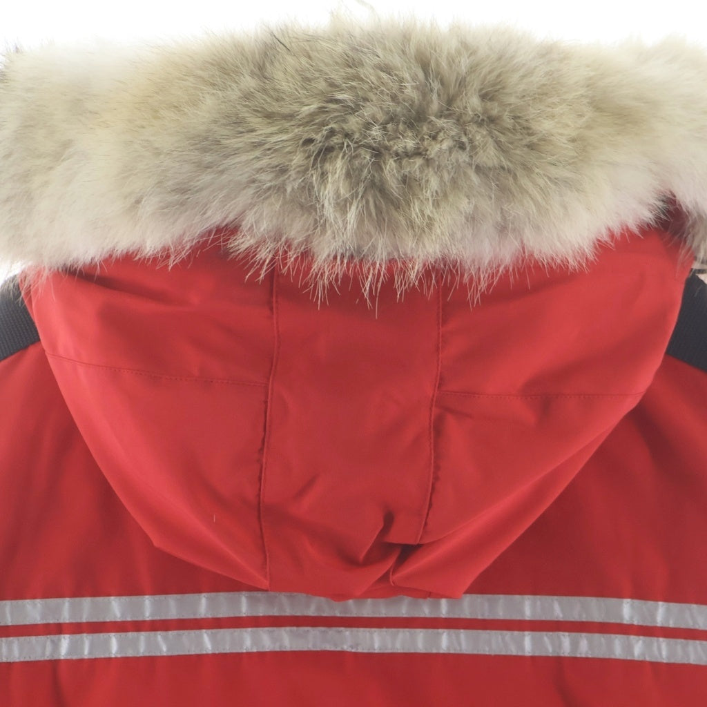 CANADA GOOSE(カナダグース) SNOW MANTRA PARKA スノーマントラ ファー付き フーデッドダウンジャケット レッド 9501M