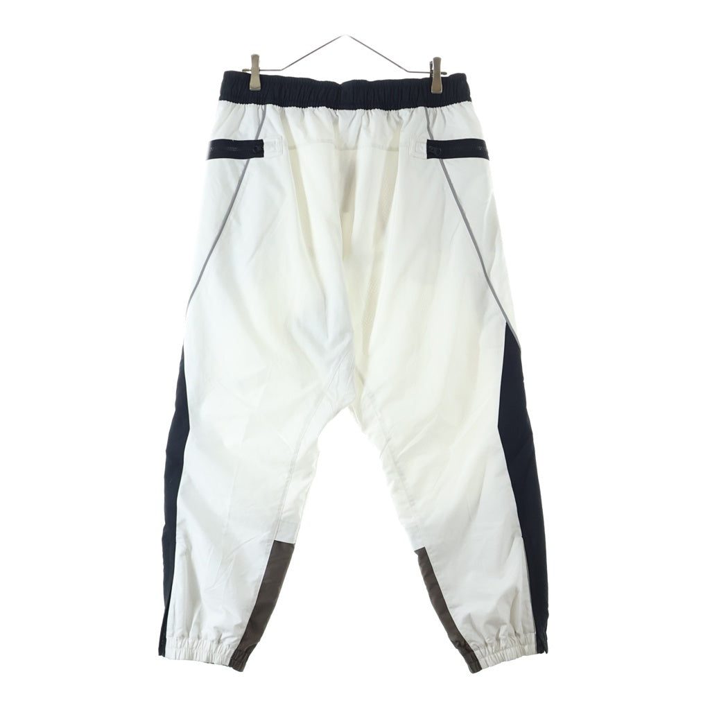 NIKE(ナイキ) 21AW ×ACRONYM WOVEN PANTS アクロニウム ウーブン ナイロントラックパンツ ホワイト/ブラック CZ4672-100