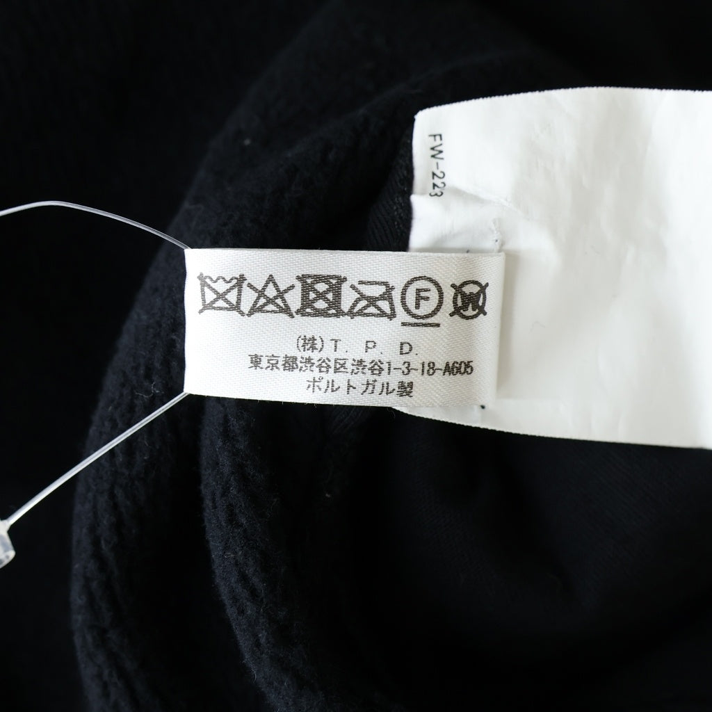 ACRONYM(アクロニウム) NEXT TO SKIN COTTON HOODED SWEATSHIRT ダブル