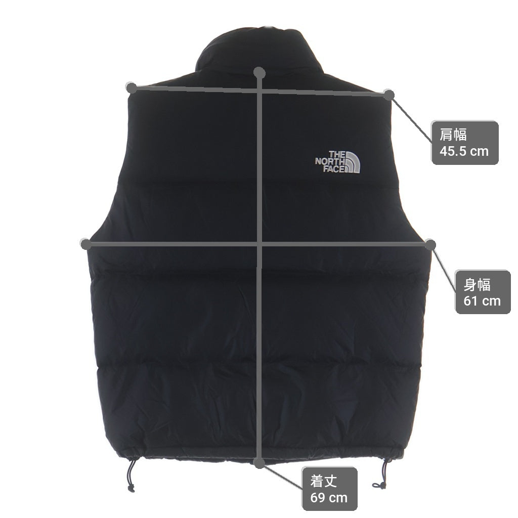THE NORTH FACE(ザノースフェイス) NUPTSE VEST ヌプシ ダウンベスト ブラック ND92557