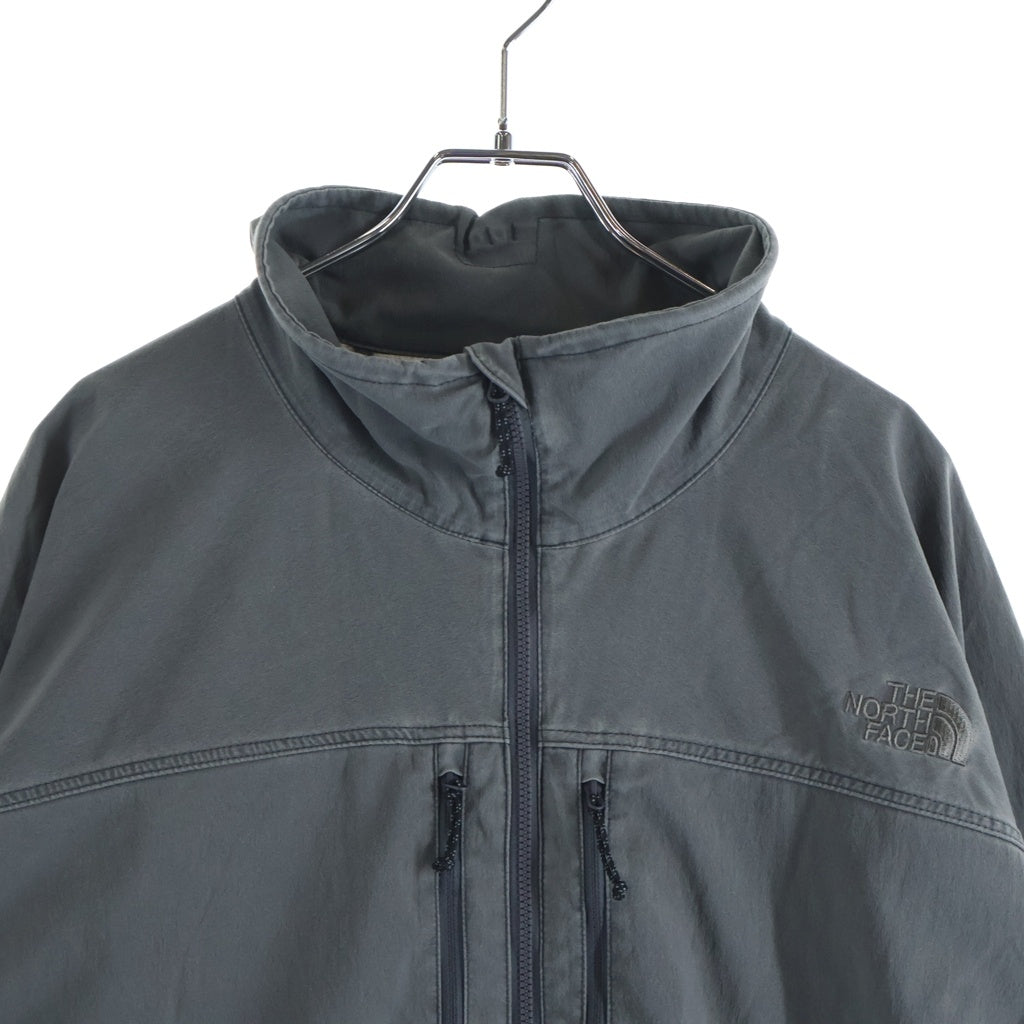 THE NORTH FACE(ザノースフェイス) GAR FADED SOFTSHELL JACKET フェーデッドソフトシェル ナイロンジャケット グレー NP22666