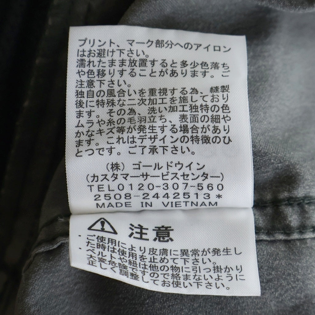 THE NORTH FACE(ザノースフェイス) GAR FADED SOFTSHELL JACKET フェーデッドソフトシェル ナイロンジャケット グレー NP22666